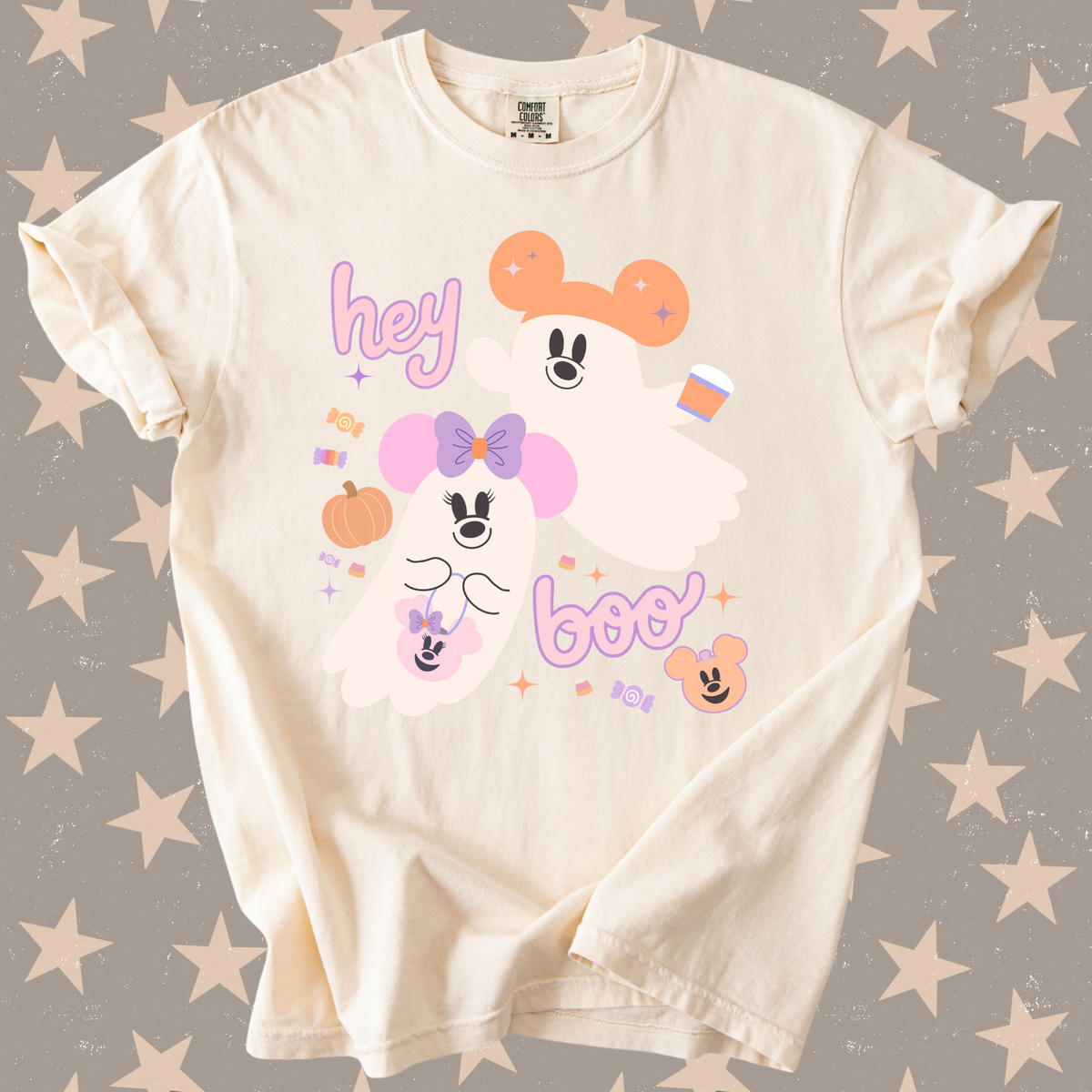 *Pre-Order* Hey Boo T-Shirt(Comfort Colors)
