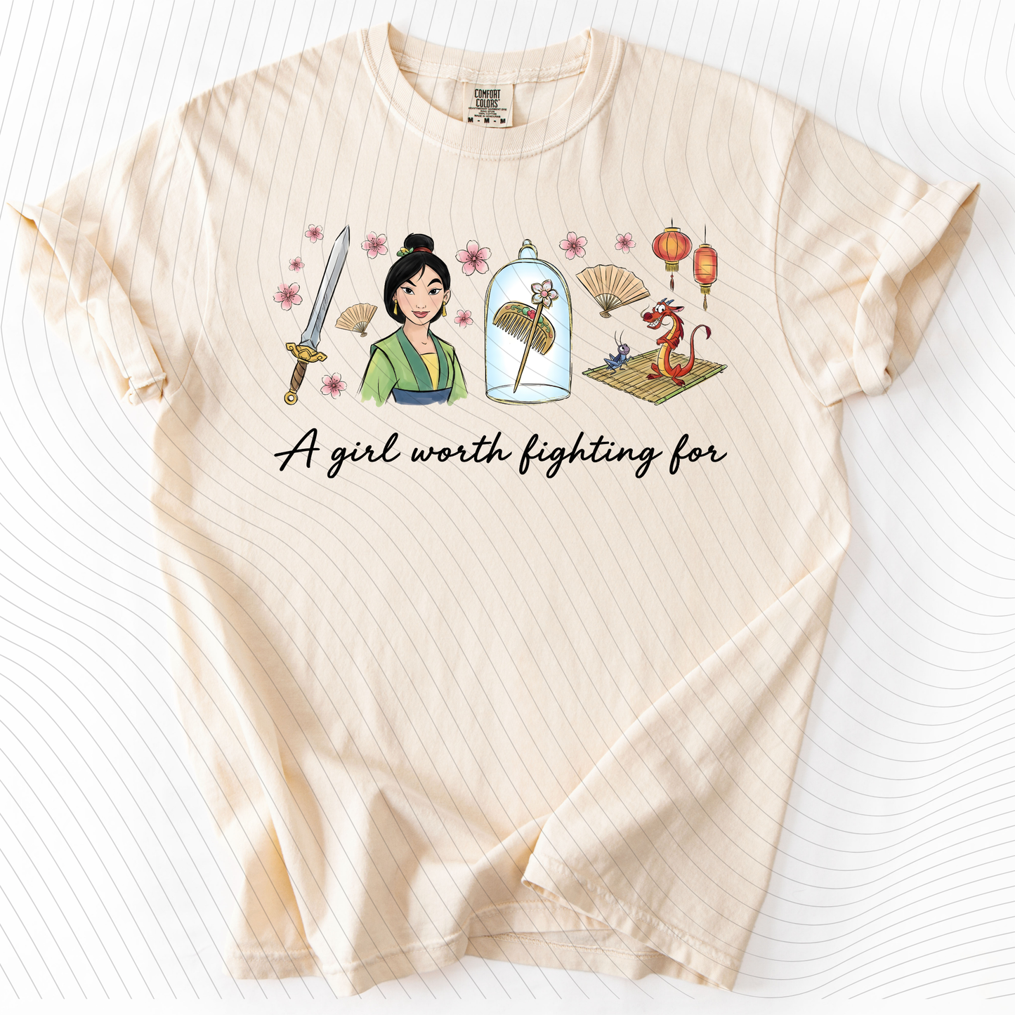 *Pre-Order* Girl worth fighting for T-Shirt(Comfort Colors)