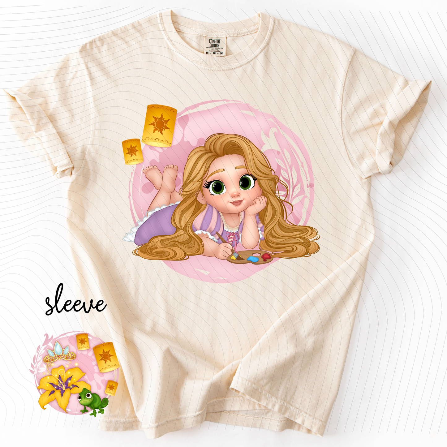 *Pre-Order* Baby Punzie Princess T-Shirt (Comfort Colors)