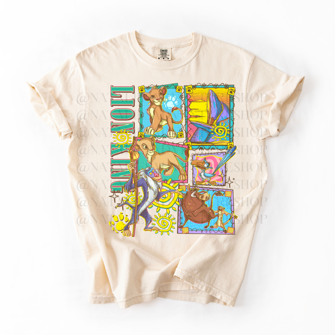 *Pre-Order* 90's Lion T-Shirt (Comfort Colors)