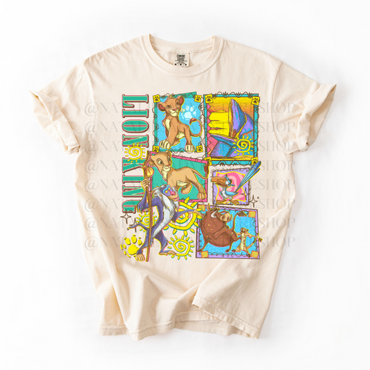 *Pre-Order* 90's Lion T-Shirt (Comfort Colors)