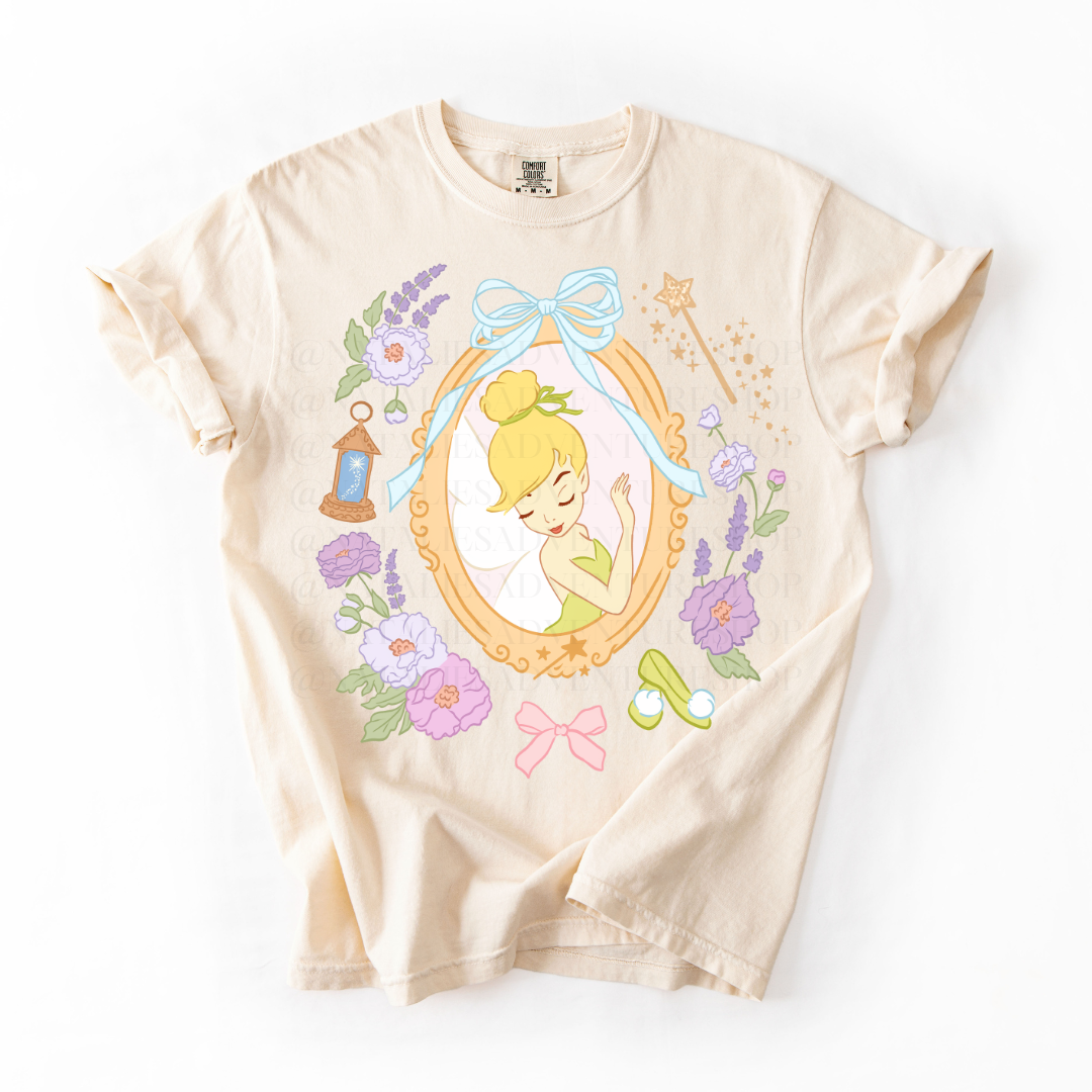 *Pre-Order* Fairy Princess Frame T-Shirt (Comfort Colors)