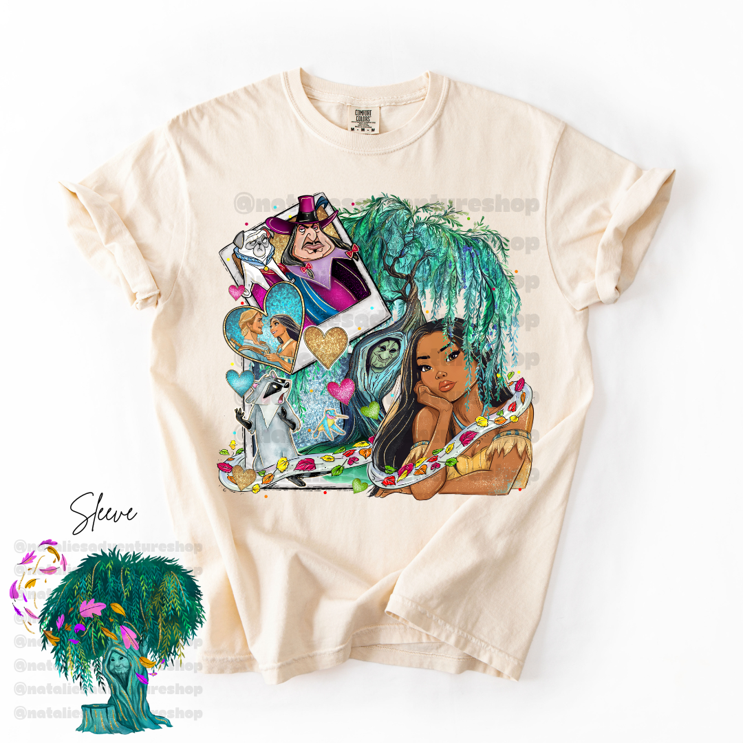 *Pre-Order* Poca Princess Cartoon T-Shirt (Comfort Colors)