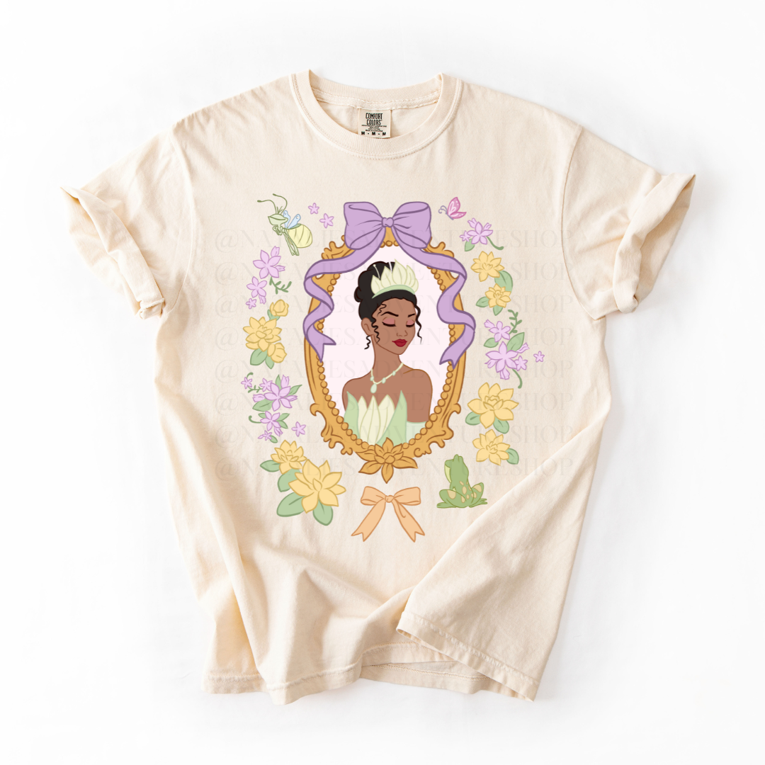 *Pre-Order* Tia Princess Portrait T-Shirt (Comfort Colors)