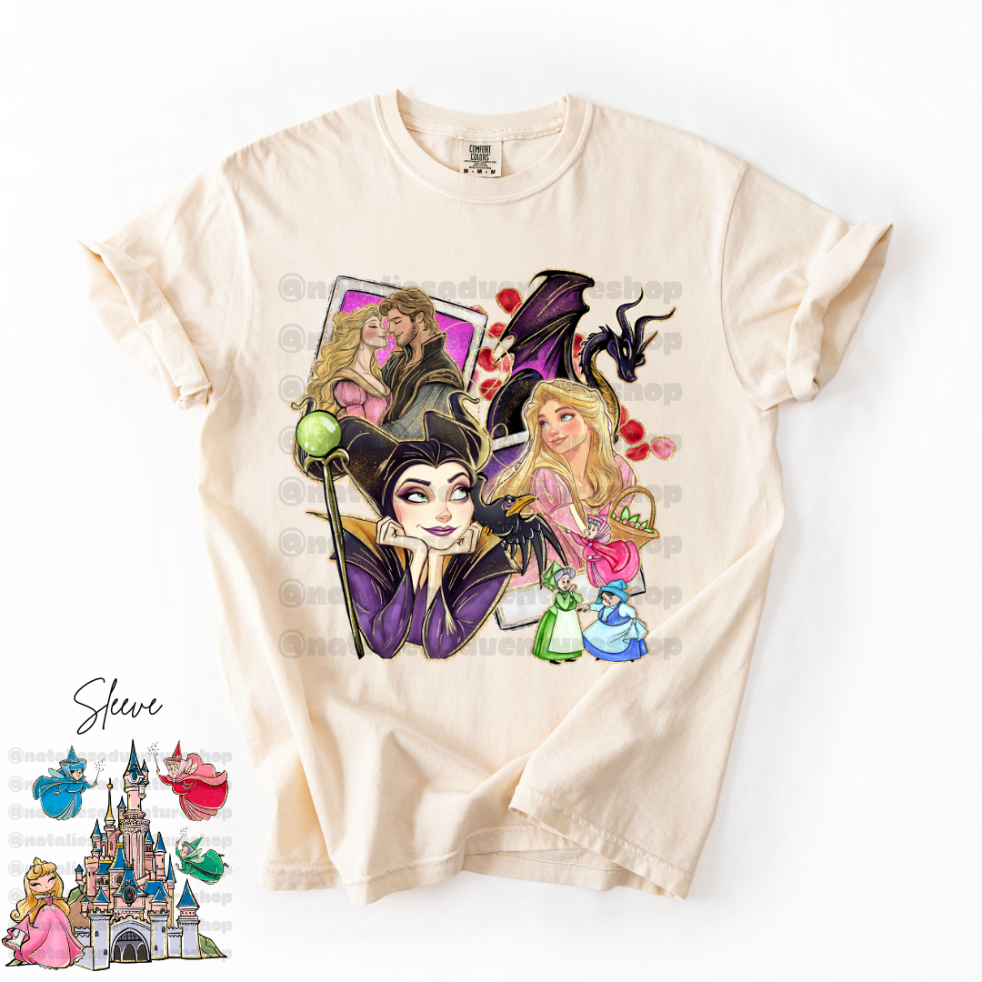 *Pre-Order* Briar Rose Cartoon T-Shirt (Comfort Colors)