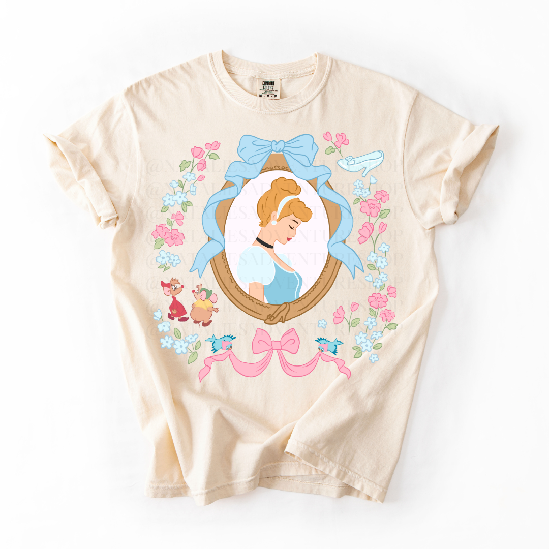 *Pre-Order* Cindy Princess Frame T-Shirt (Comfort Colors)