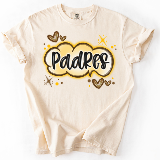 *Pre-Order* Airbrush Baseball Team T-Shirts (Multiple Teams)(Comfort Colors)