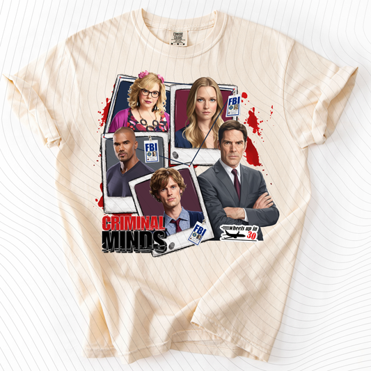*Pre-Order* Crim. Minds Polaroid T-Shirt (Comfort Colors)