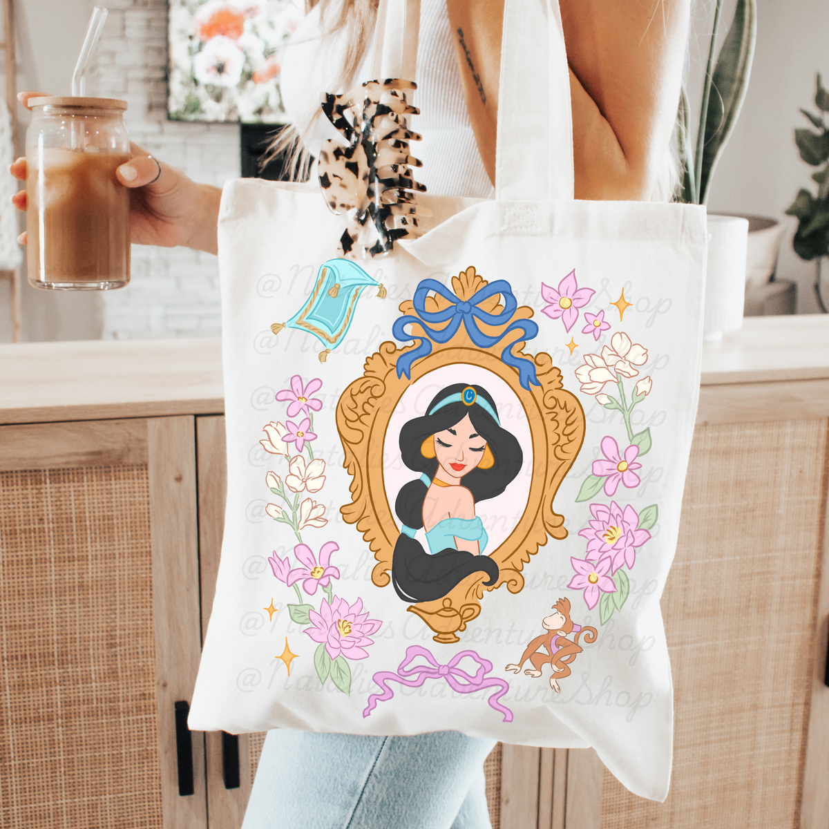 *Pre-Order* Princess Frames Canvas Tote Bags