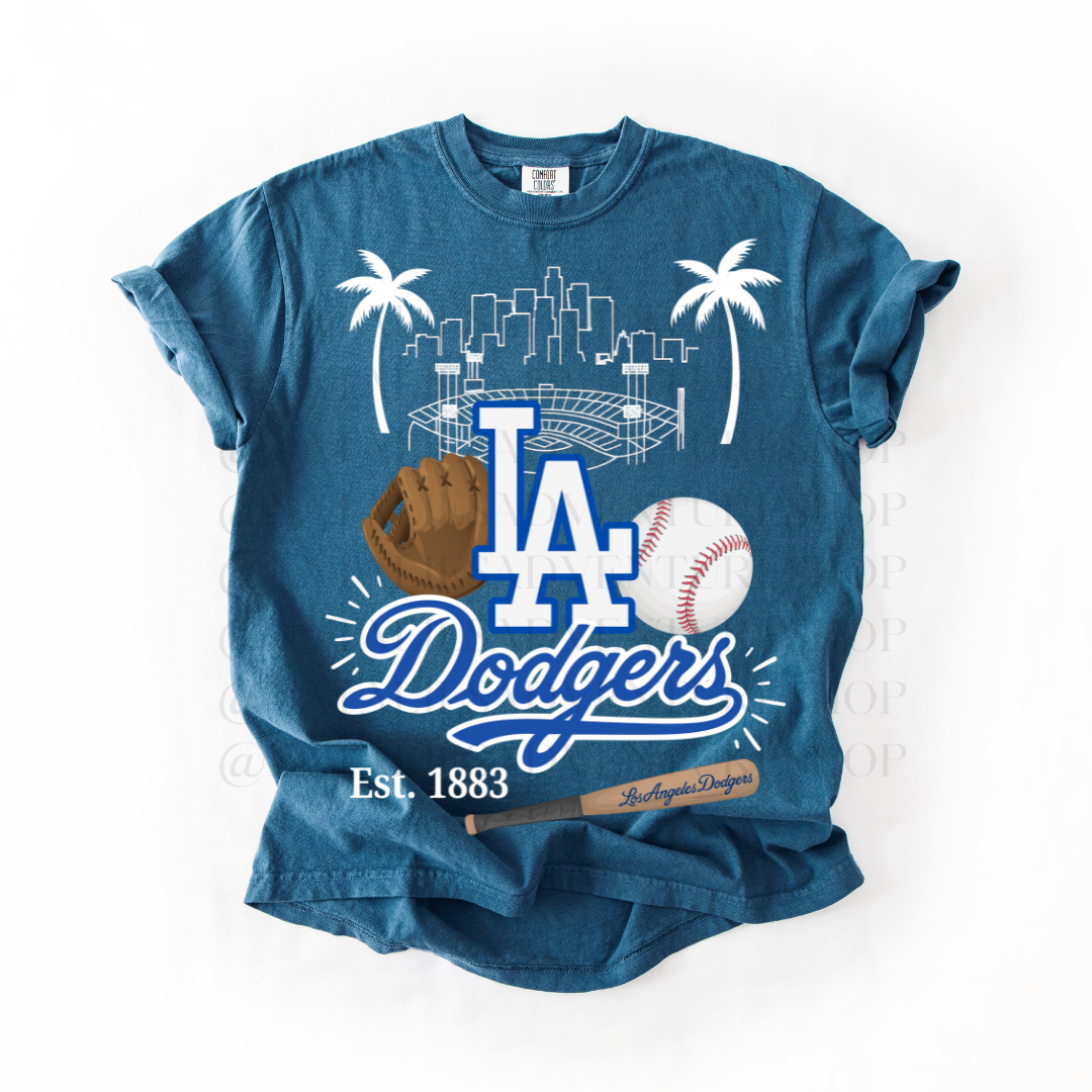 *Pre-Order* LA Dodg Stadium T-Shirt (Comfort Colors)