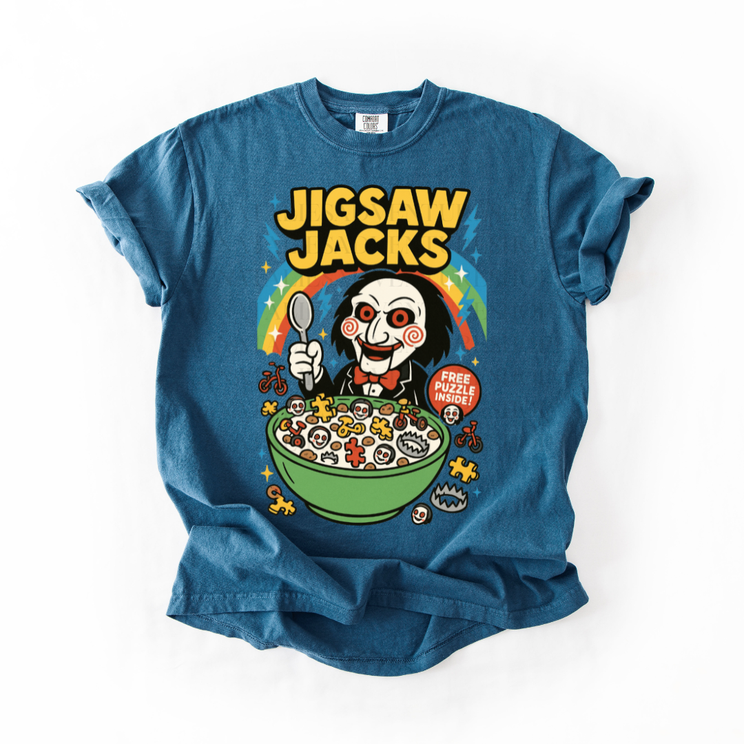 *Pre-Order* Jigsaw Jacks Cereal T-Shirt (Comfort Colors)