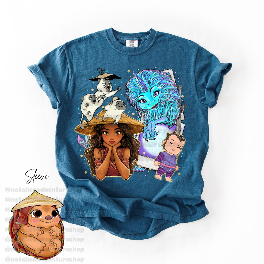 *Pre-Order* Dragon Princess Cartoon T-Shirt (Comfort Colors)