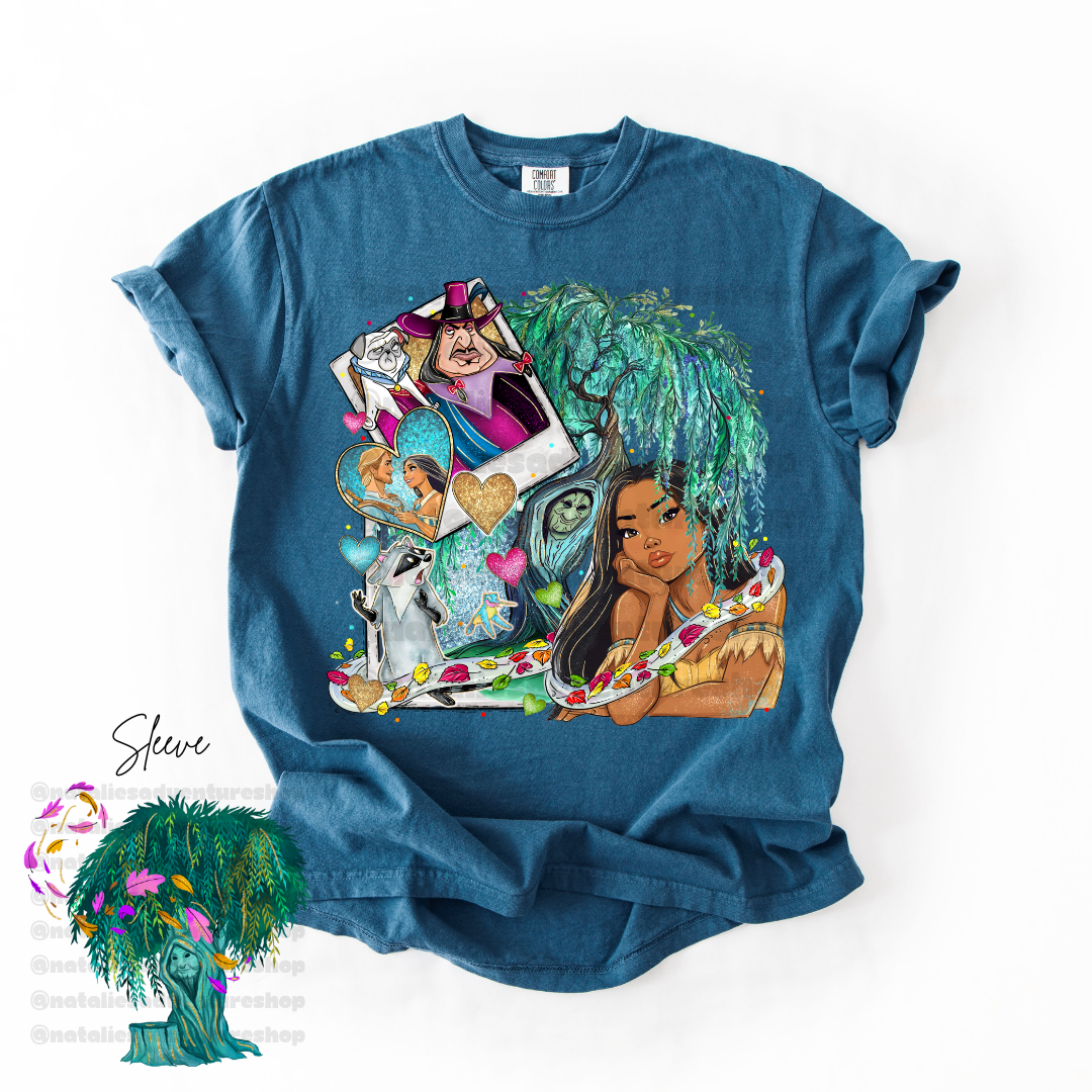 *Pre-Order* Poca Princess Cartoon T-Shirt (Comfort Colors)