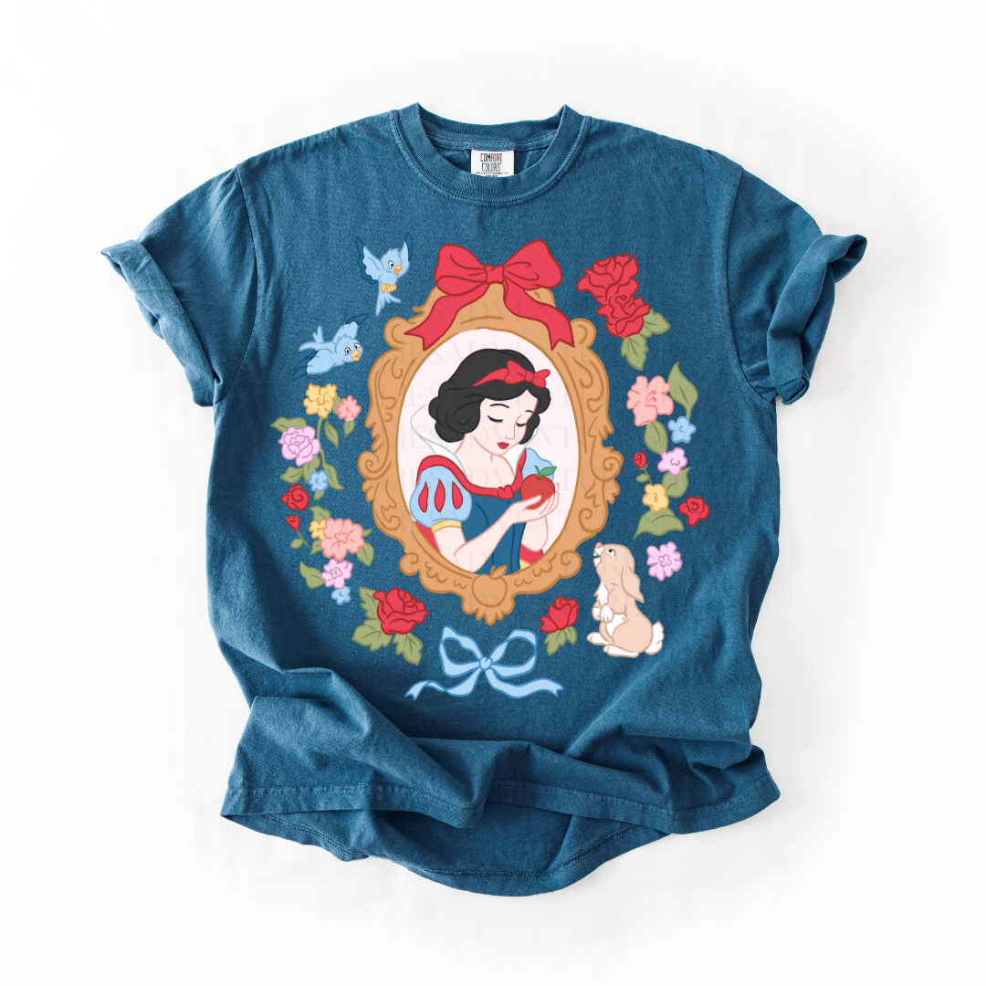 *Pre-Order* Snow Portrait Princess T-Shirt (Comfort Colors)