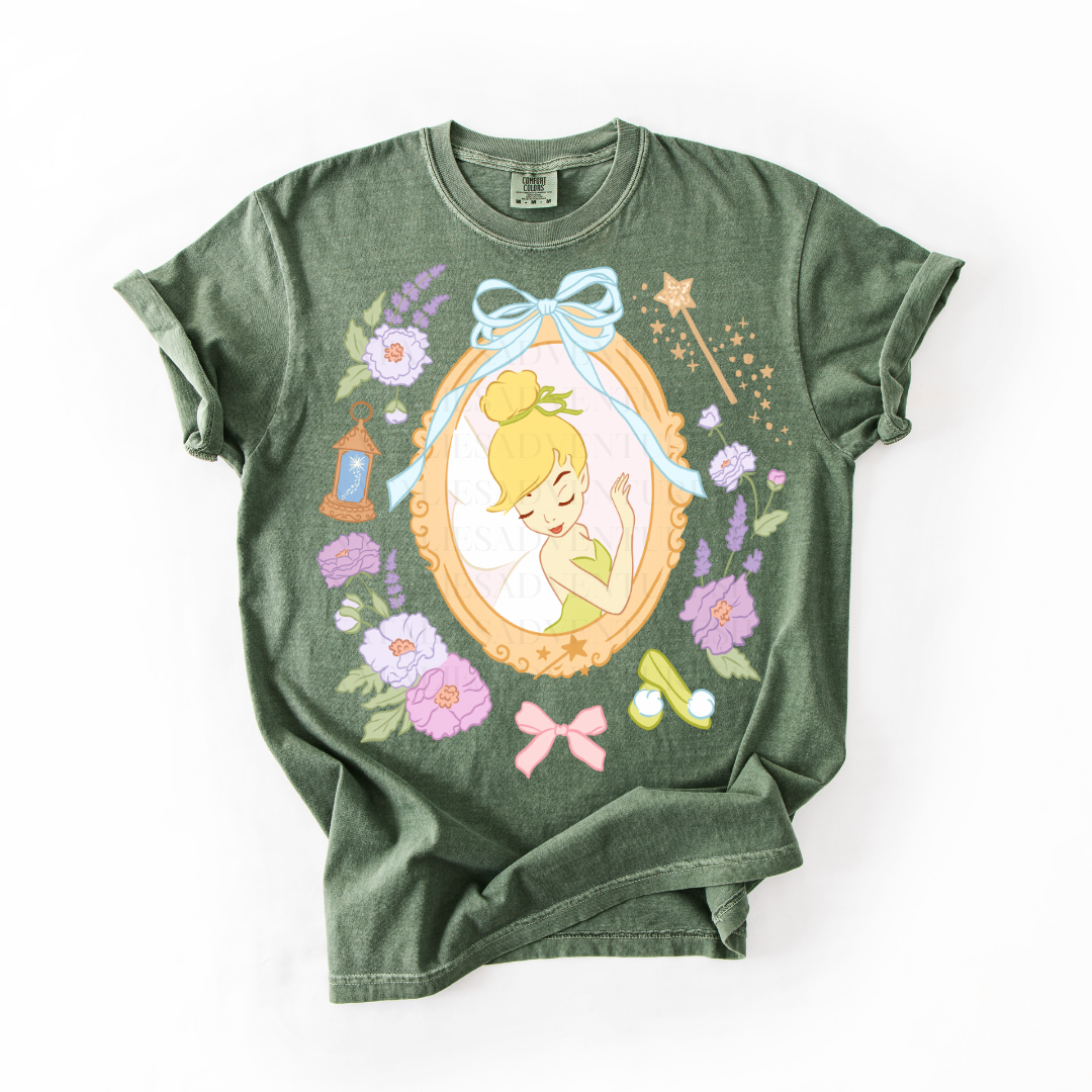 *Pre-Order* Fairy Princess Frame T-Shirt (Comfort Colors)