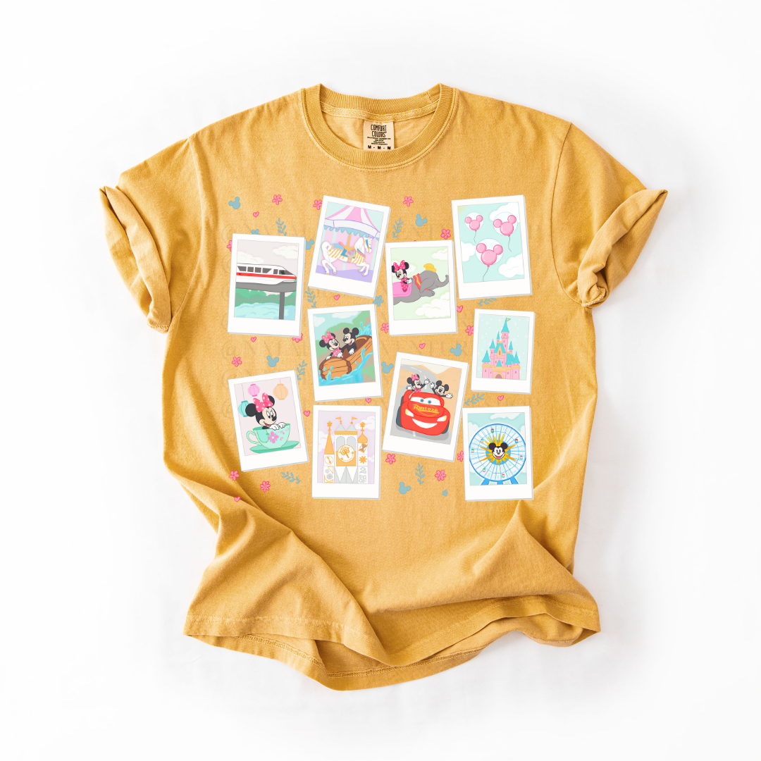 *Pre-Order* Land Polaroids T-Shirt (Comfort Colors)