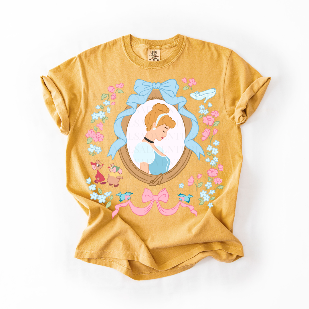 *Pre-Order* Cindy Princess Frame T-Shirt (Comfort Colors)