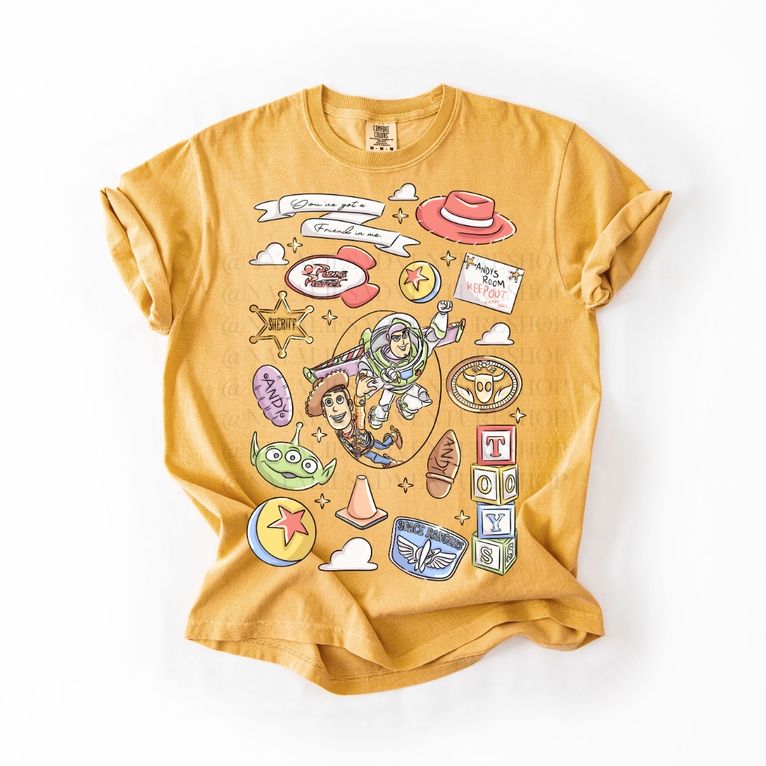 *Pre-Order* Toys Stor (Comfort Colors)