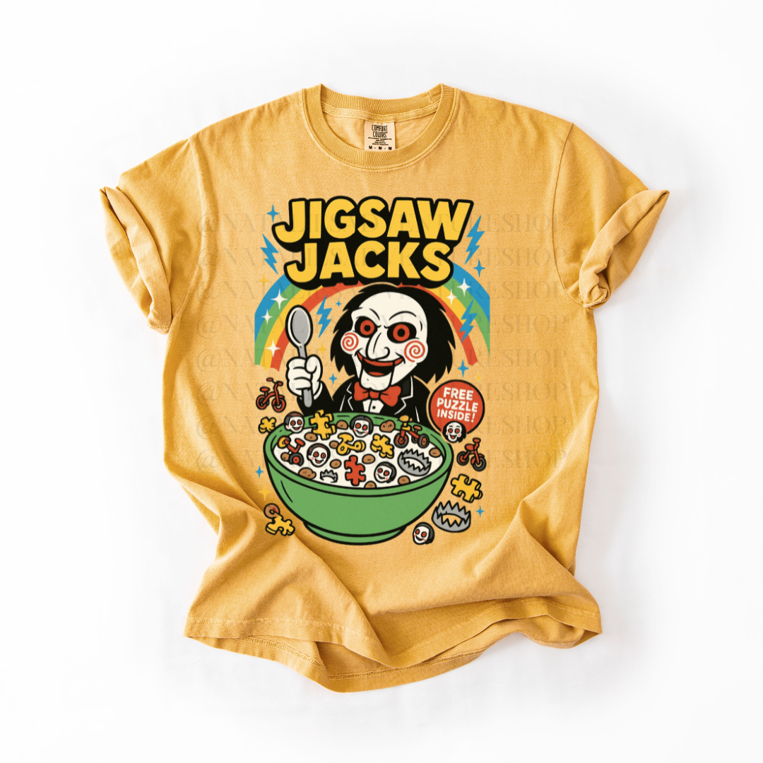 *Pre-Order* Jigsaw Jacks Cereal T-Shirt (Comfort Colors)