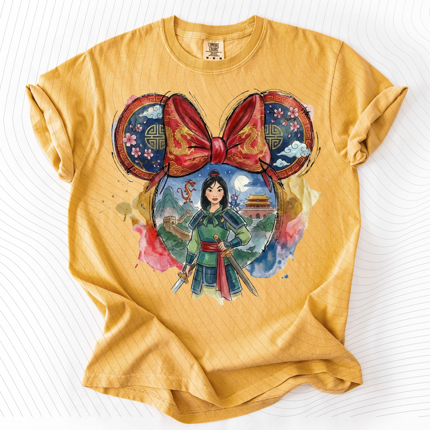 *Pre-Order* Mulan T-Shirt(Comfort Colors) (Copy)