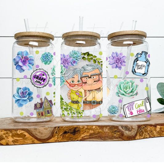 *Pre-Order* Adventure Succulents 16oz Glass Can