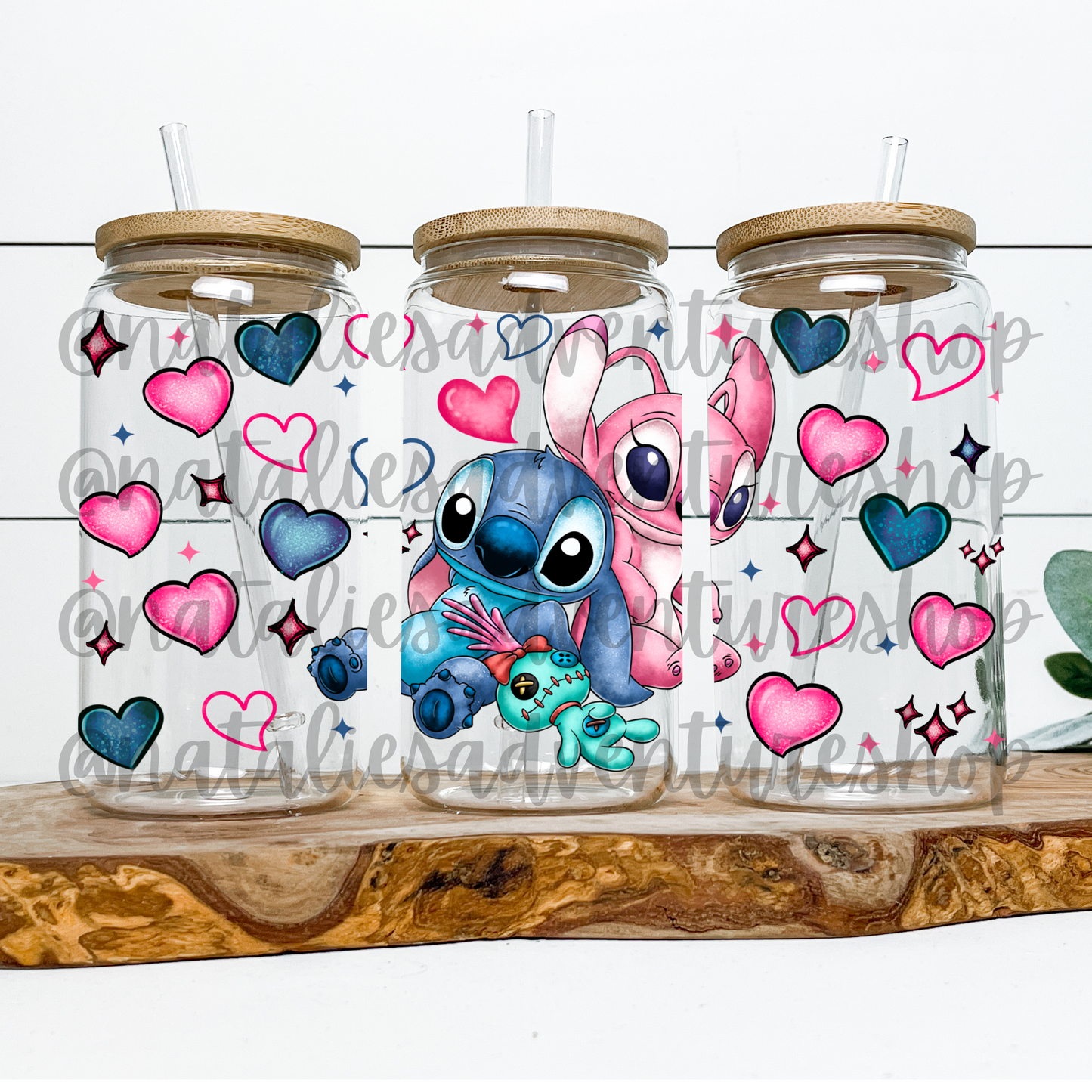 *Pre-Order* 626 & A V-DAY 16oz Glass Can