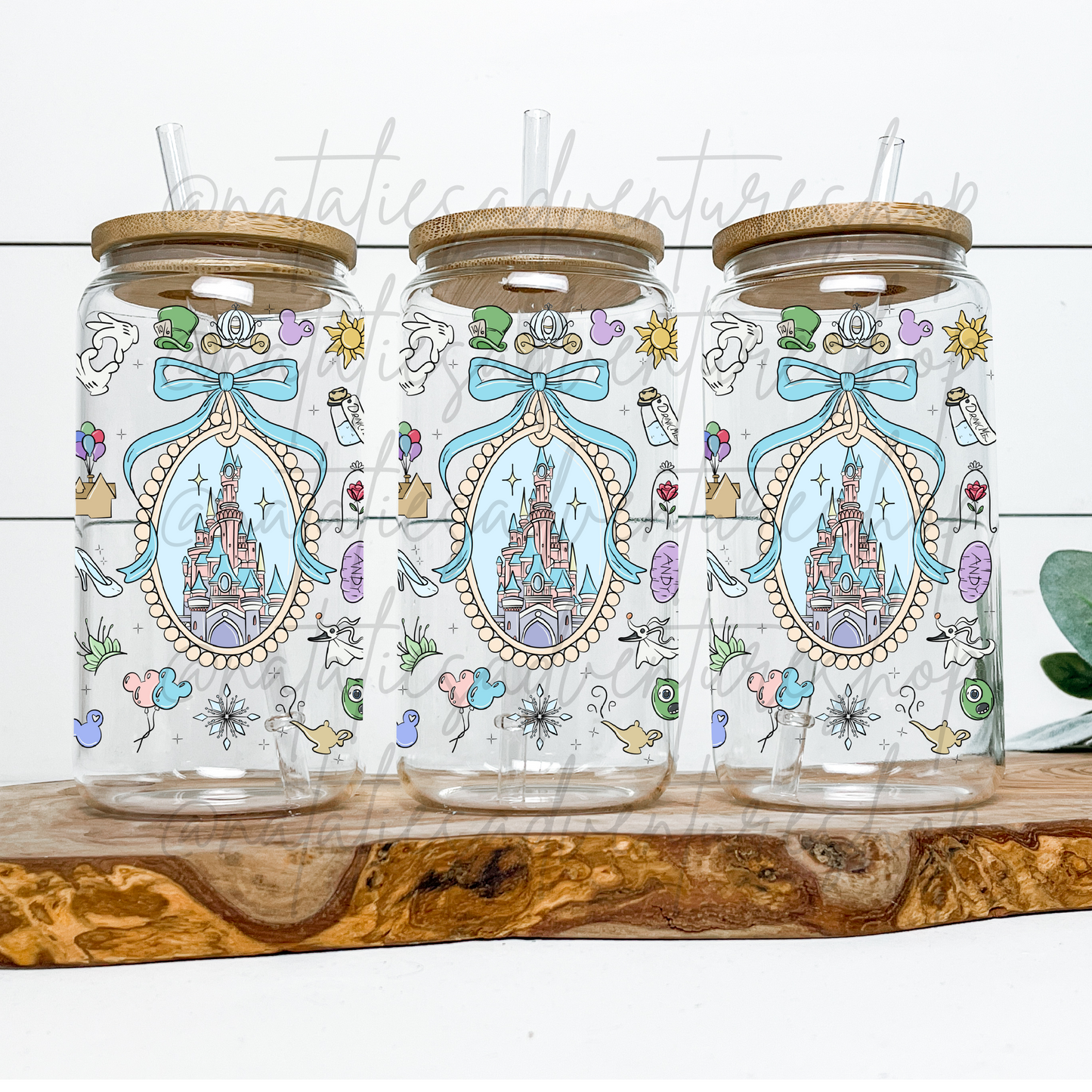*Pre-Order* Castle Icons 16oz Glass Can