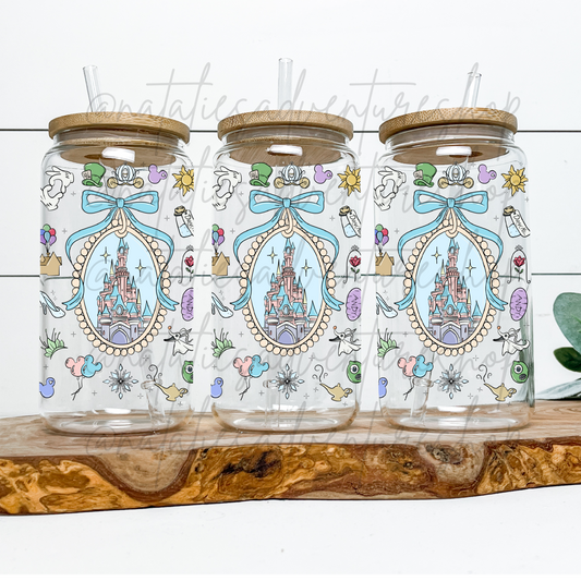 *Pre-Order* Castle Icons 16oz Glass Can