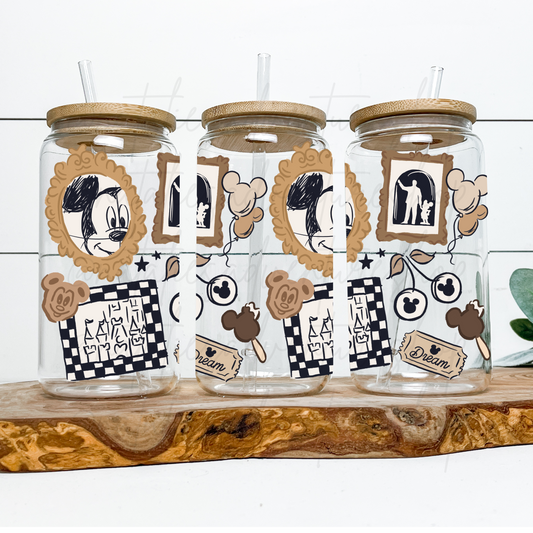 *Pre-Order* Neutral Mouse 16oz Glass Can