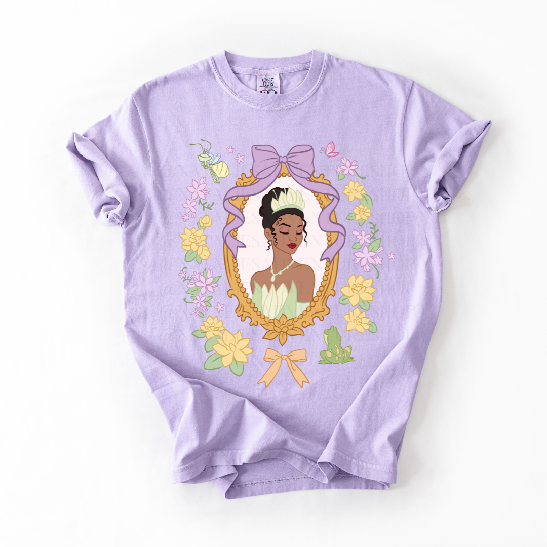 *Pre-Order* Tia Princess Portrait T-Shirt (Comfort Colors)