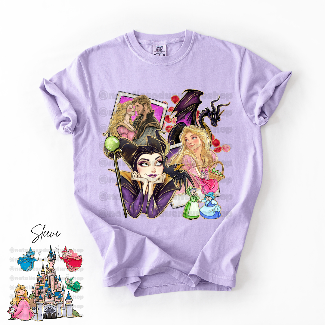 *Pre-Order* Briar Rose Cartoon T-Shirt (Comfort Colors)