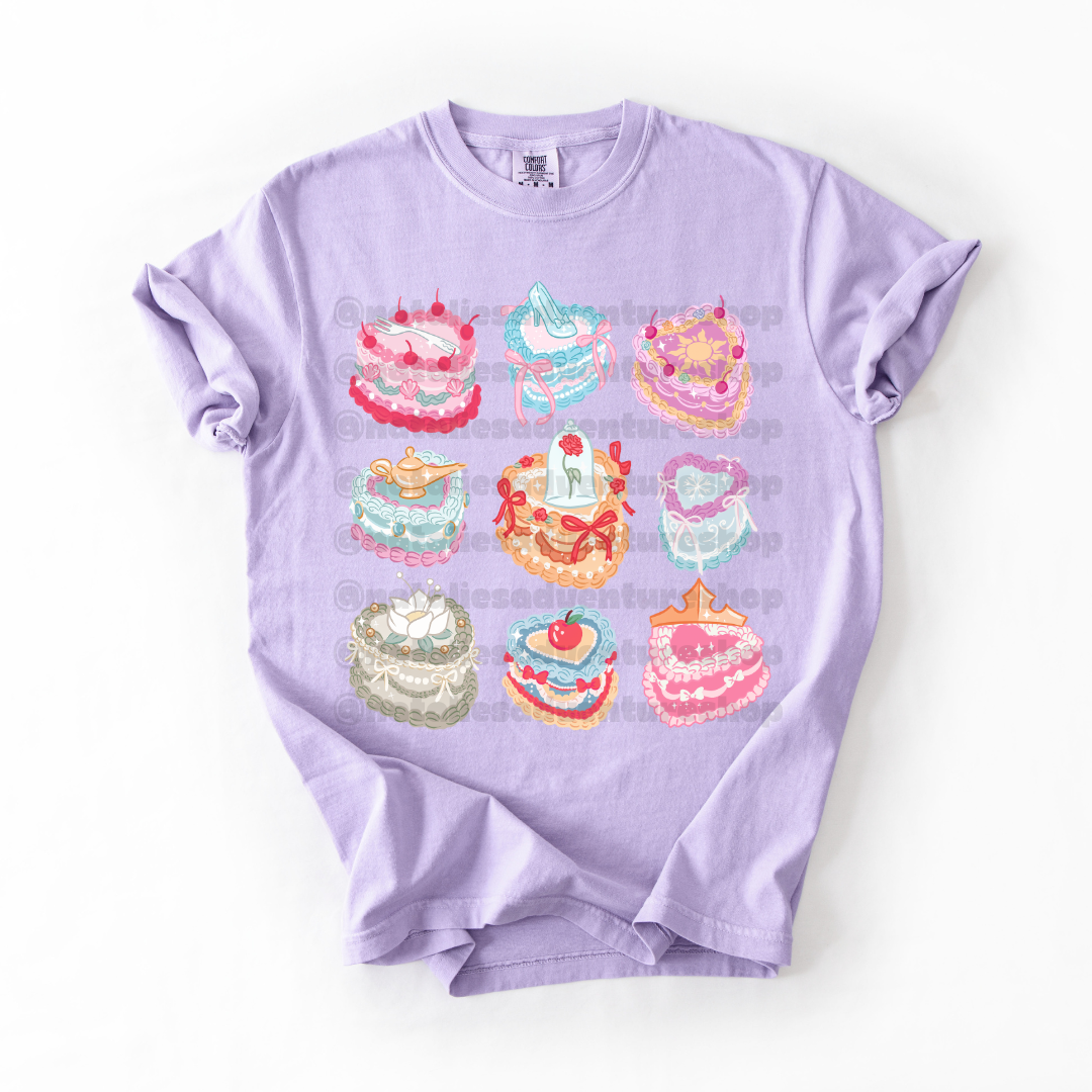 *Pre-Order* Princess Cakes T-Shirt (Comfort Colors)