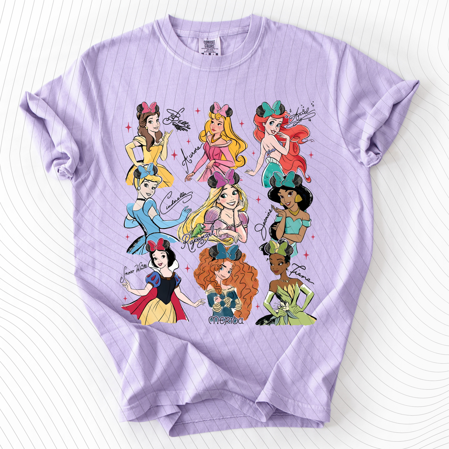 *Pre-Order* Princesses T-Shirt(Comfort Colors)