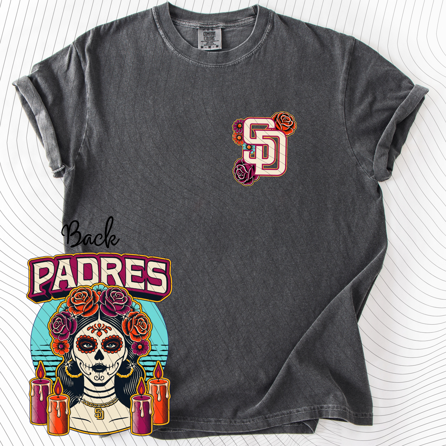 *Pre-Order* SD PADS CC Front Back T-Shirt(Comfort Colors)