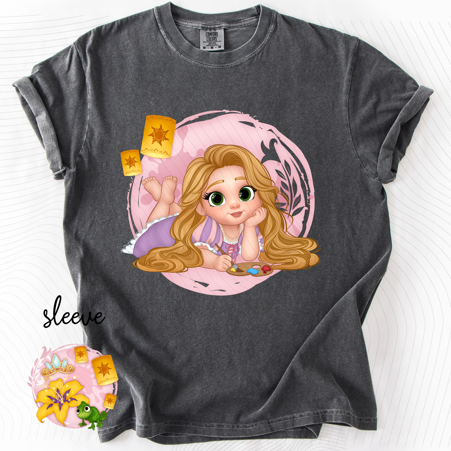 *Pre-Order* Baby Punzie Princess T-Shirt (Comfort Colors)