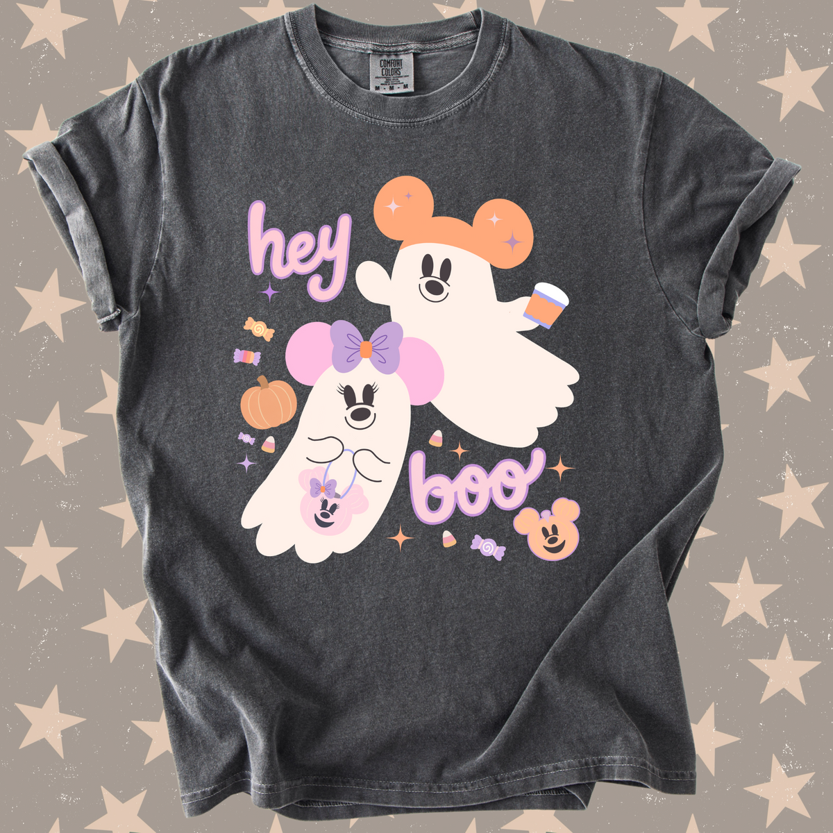 *Pre-Order* Hey Boo T-Shirt(Comfort Colors)