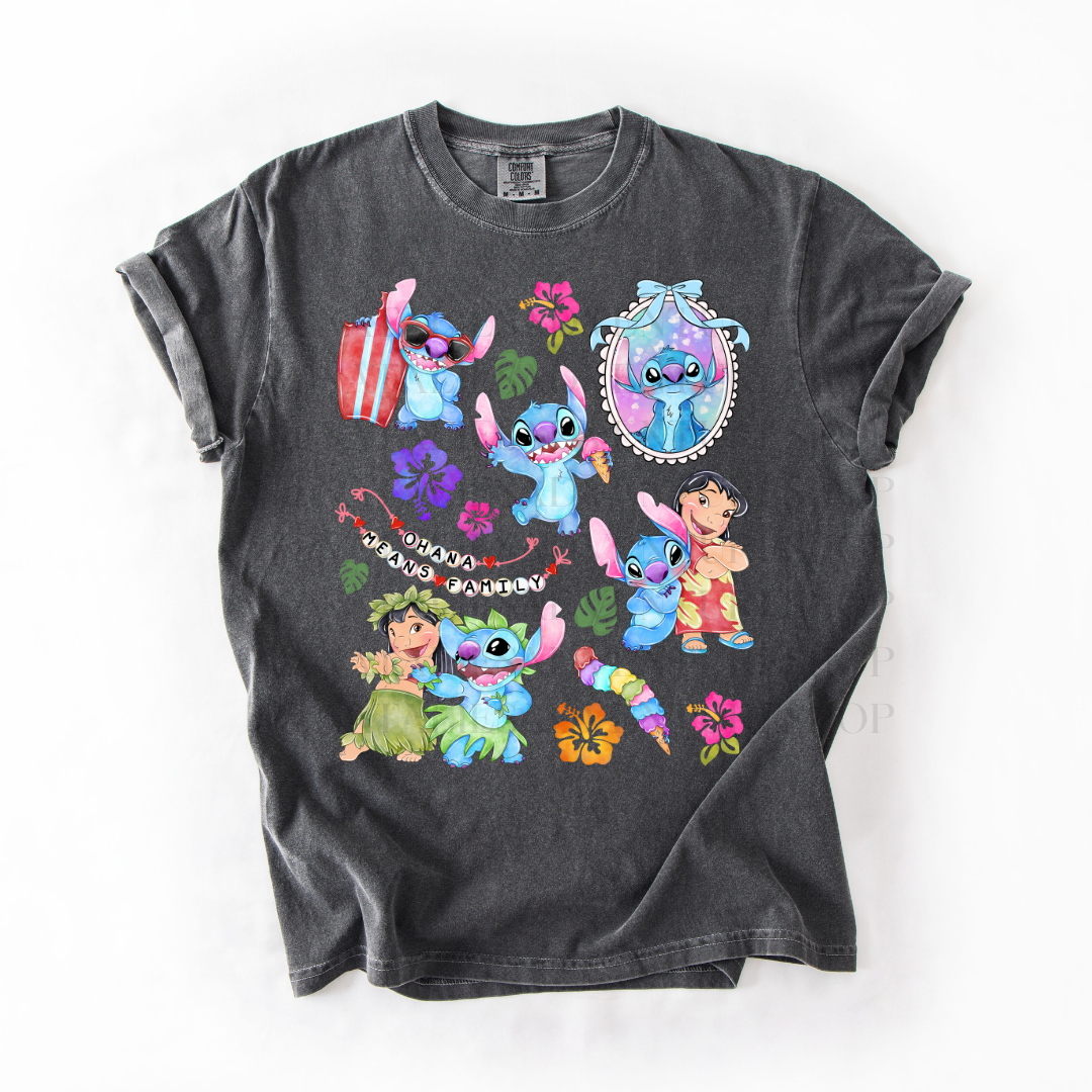 *Pre-Order* Ohana Means Fam T-Shirt (Comfort Colors)