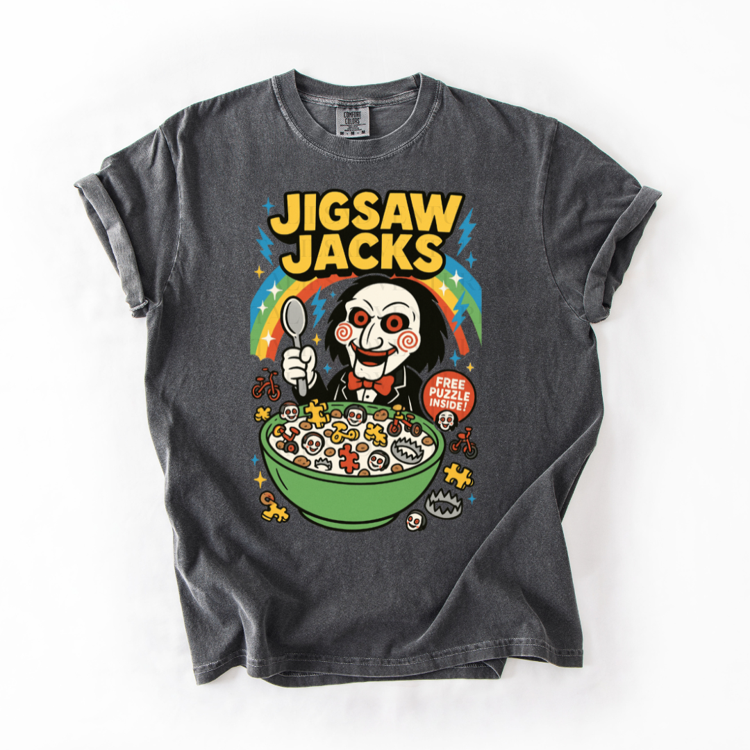 *Pre-Order* Jigsaw Jacks Cereal T-Shirt (Comfort Colors)