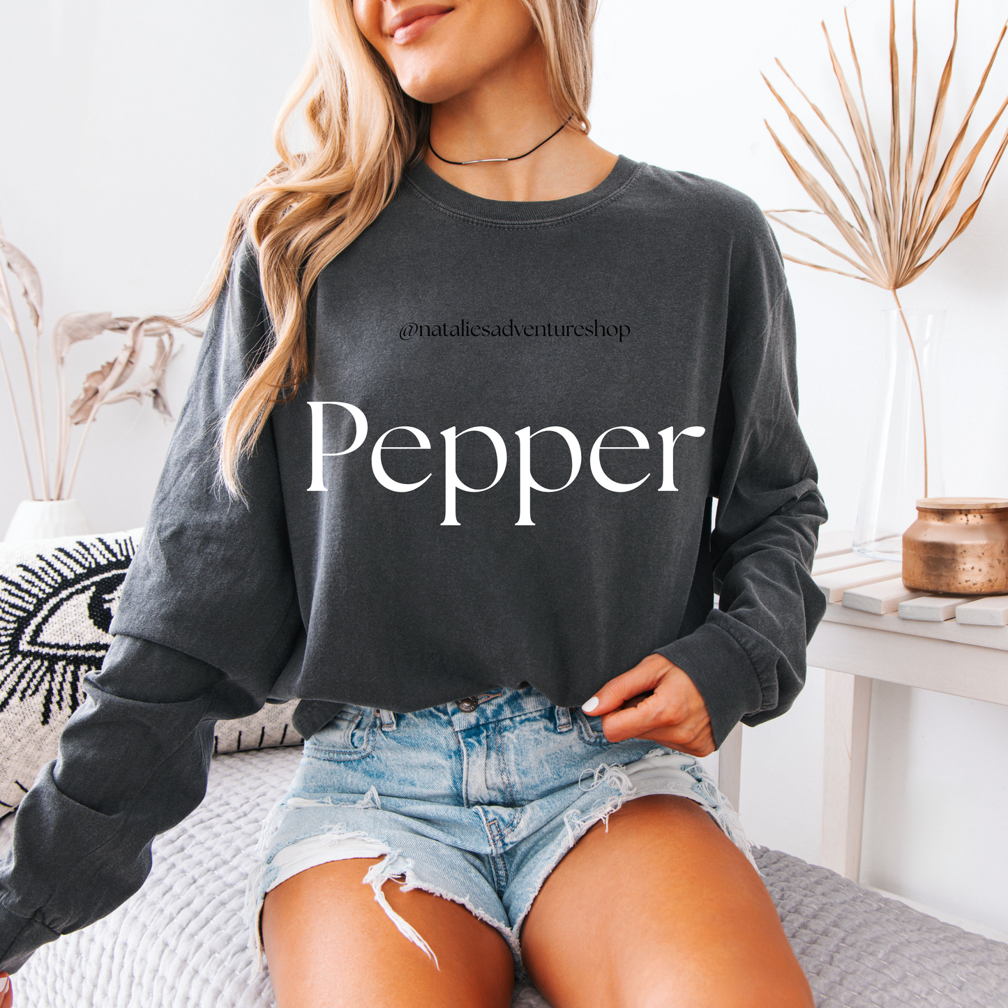 *Pre-Order* Long Sleeves sizes S-L (Comfort Colors) (Please leave design at checkout or email me)