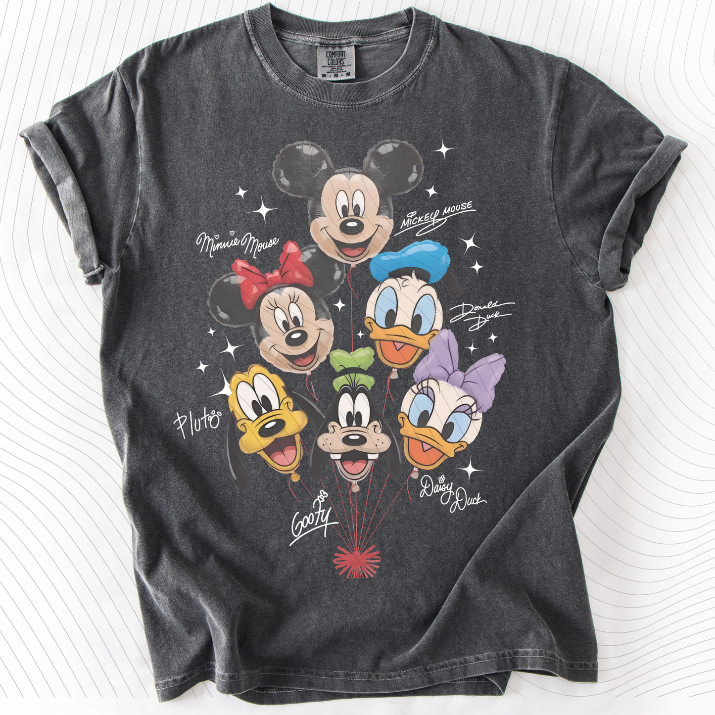 *Pre-Order* Mouse and Friends Balloons T-Shirt(Comfort Colors)
