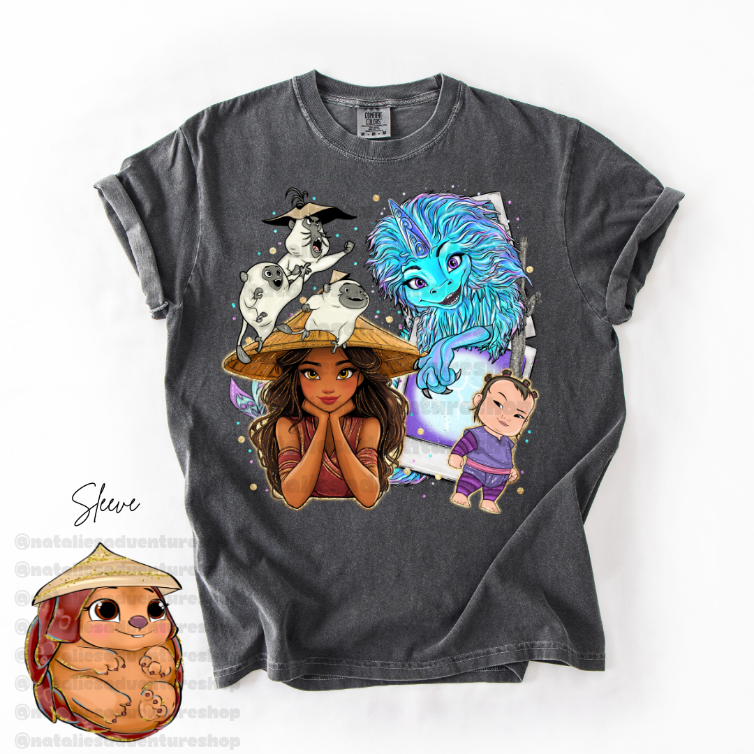 *Pre-Order* Dragon Princess Cartoon T-Shirt (Comfort Colors)