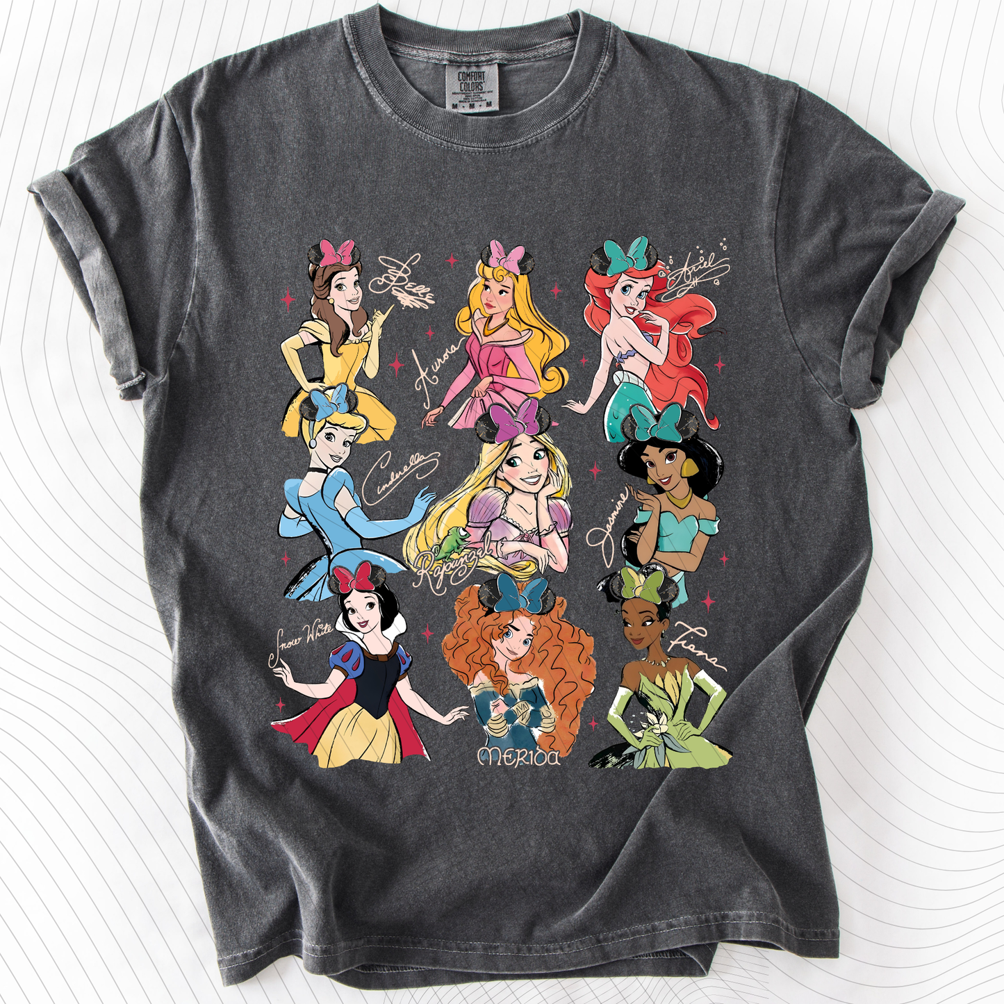 *Pre-Order* Princesses T-Shirt(Comfort Colors)