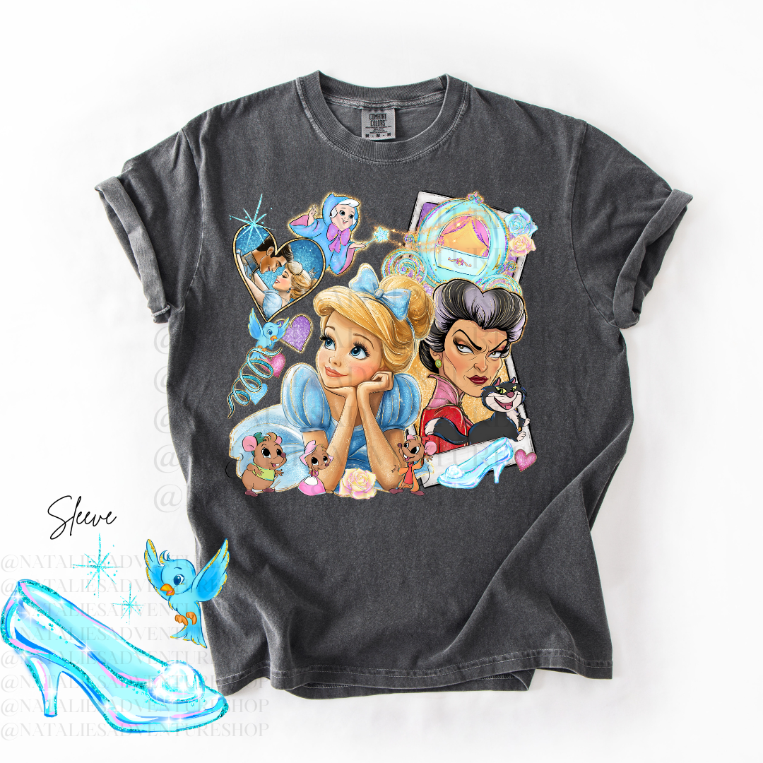 *Pre-Order* Cindy Princess Cartoon T-Shirt (Comfort Colors)