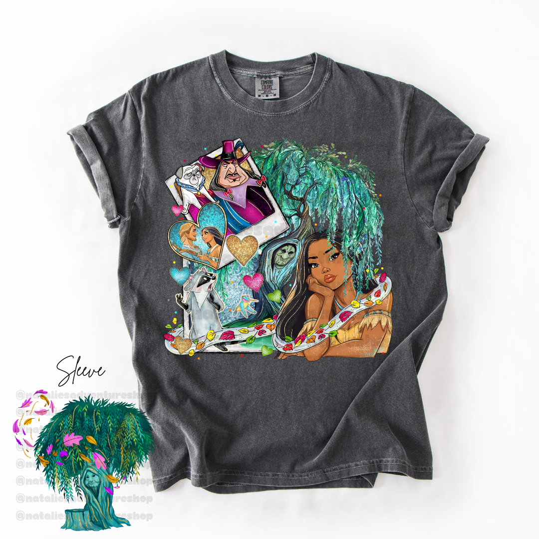 *Pre-Order* Poca Princess Cartoon T-Shirt (Comfort Colors)