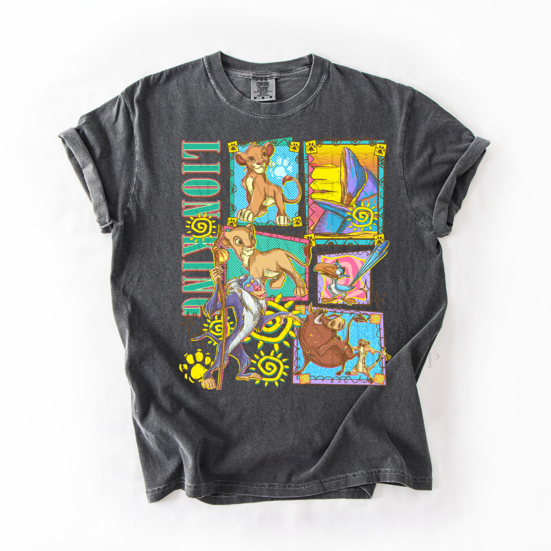 *Pre-Order* 90's Lion T-Shirt (Comfort Colors)
