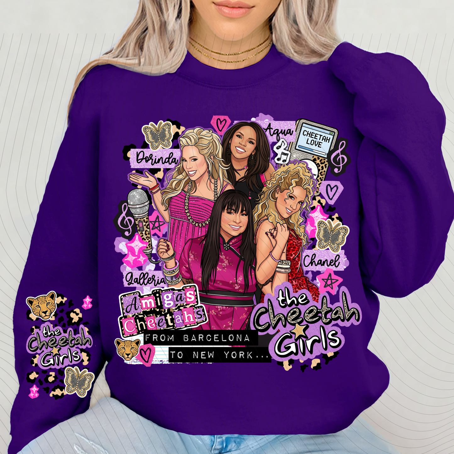 *Pre-Order* Cheetah Gal Crewneck