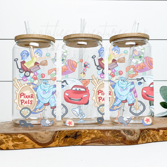 *Pre-Order* Pix Pals 16oz Glass Can