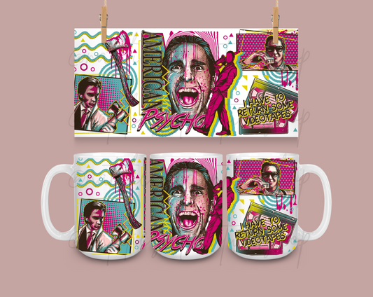*PRE-ORDER* Psycho 15oz Ceramic Mug