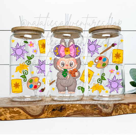 *Pre-Order* LABU Princess R 16oz Glass Can