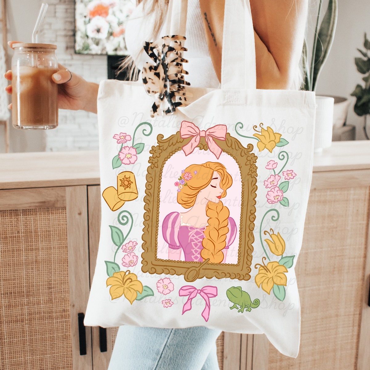 *Pre-Order* Princess Frames Canvas Tote Bags